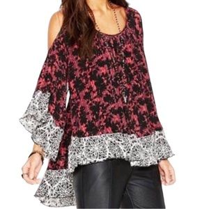 Free People Chloe Cold Shoulder Top